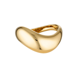 The classic Wave ring in gold 