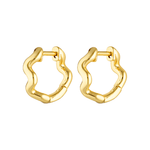 Gold fill grip hoops for Helix piercing 