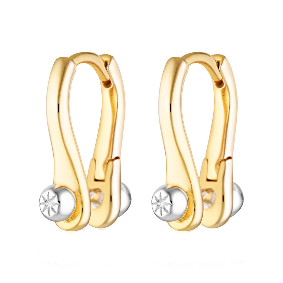 Moët Hoops in Gold vermeil with Sterling silver base