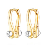 Moët Hoops in Gold vermeil with Sterling silver base