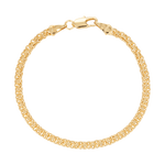 Maple Bracelet made from 18k gold fill 