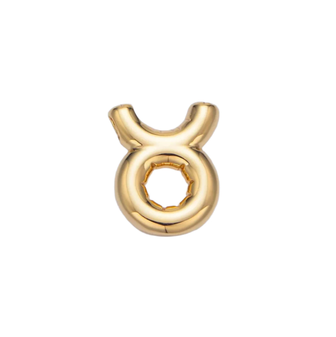 Taurus zodiac balloon shaped charm