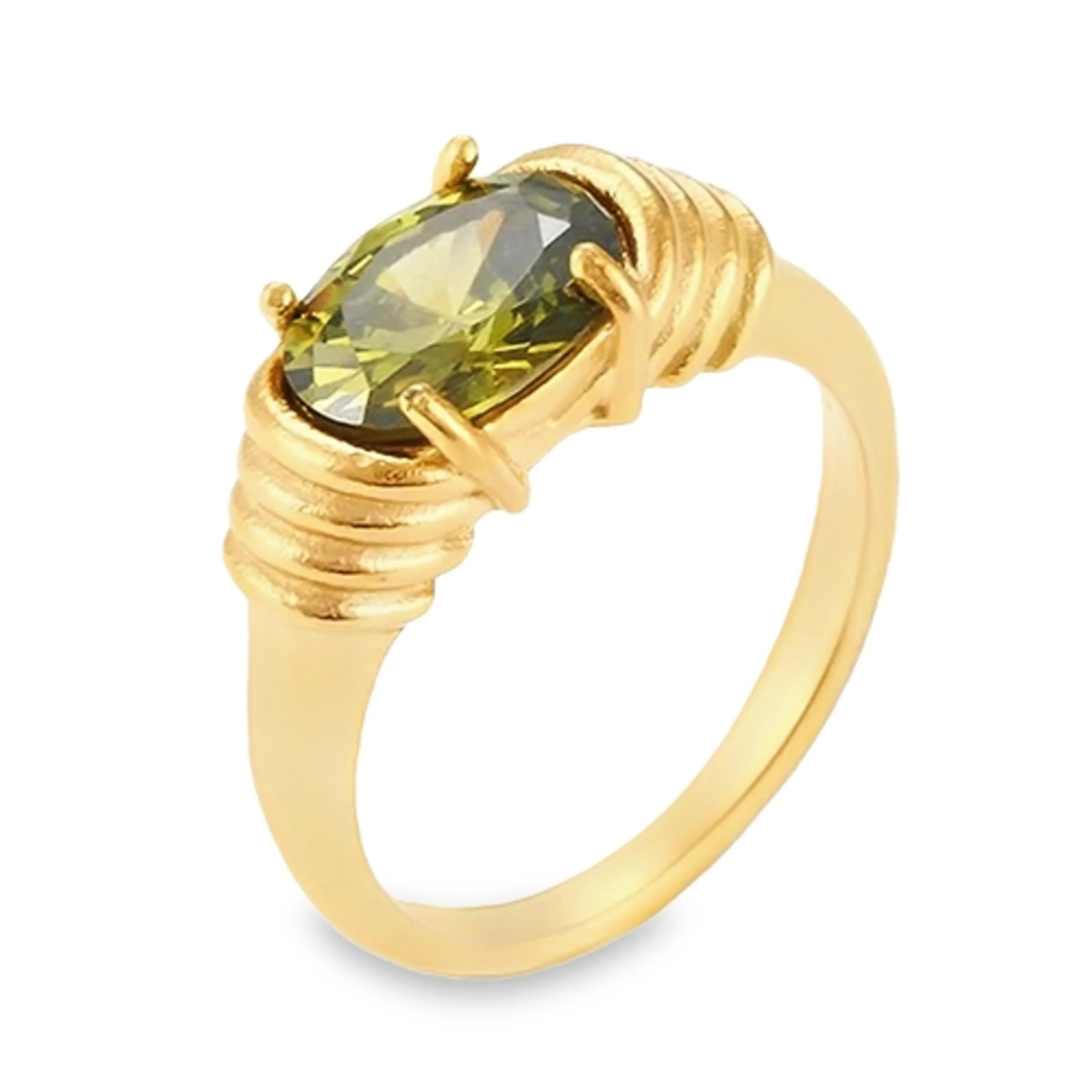 Jenna Peridot Ring 