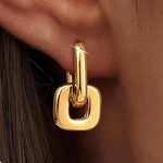 Gold Demi earrings 