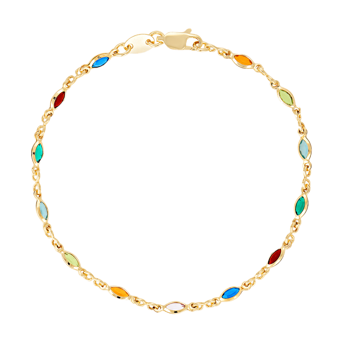 Dainty multicolour Confetti bracelet 