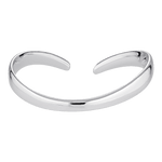 Liquid silver bracelet, bangle